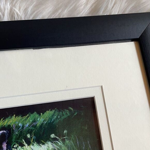 “Triple Touble” by Meredith Martin Signed, Framed & Matted Lithograph Print - Picture 9 of 16